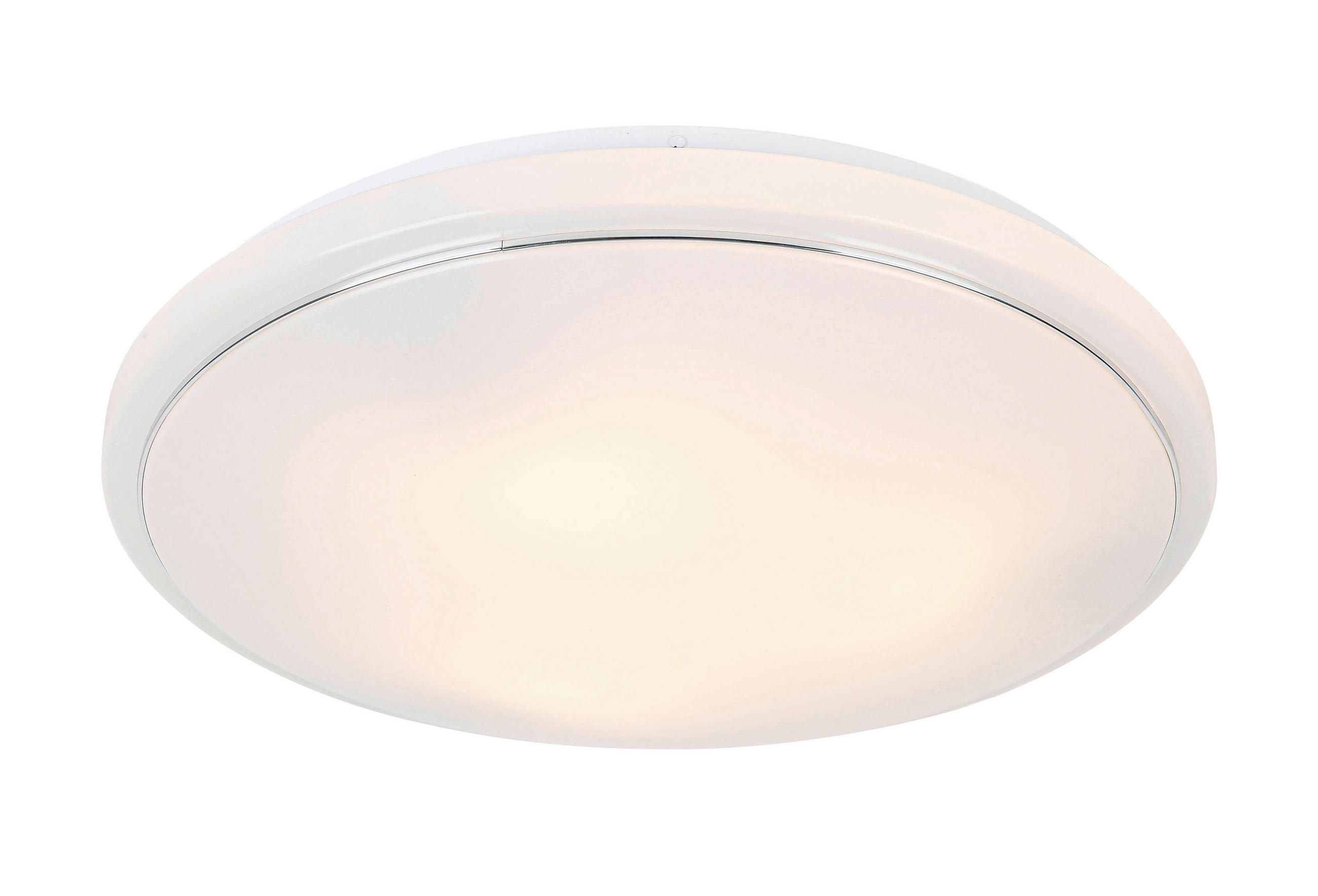 SVJETILJKA STROPNA  - bijela/boje kroma, Basics, metal/plastika (49/9cm) - Boxxx