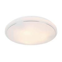 SVJETILJKA STROPNA  - bijela/boje kroma, Basics, metal/plastika (49/9cm) - Boxxx