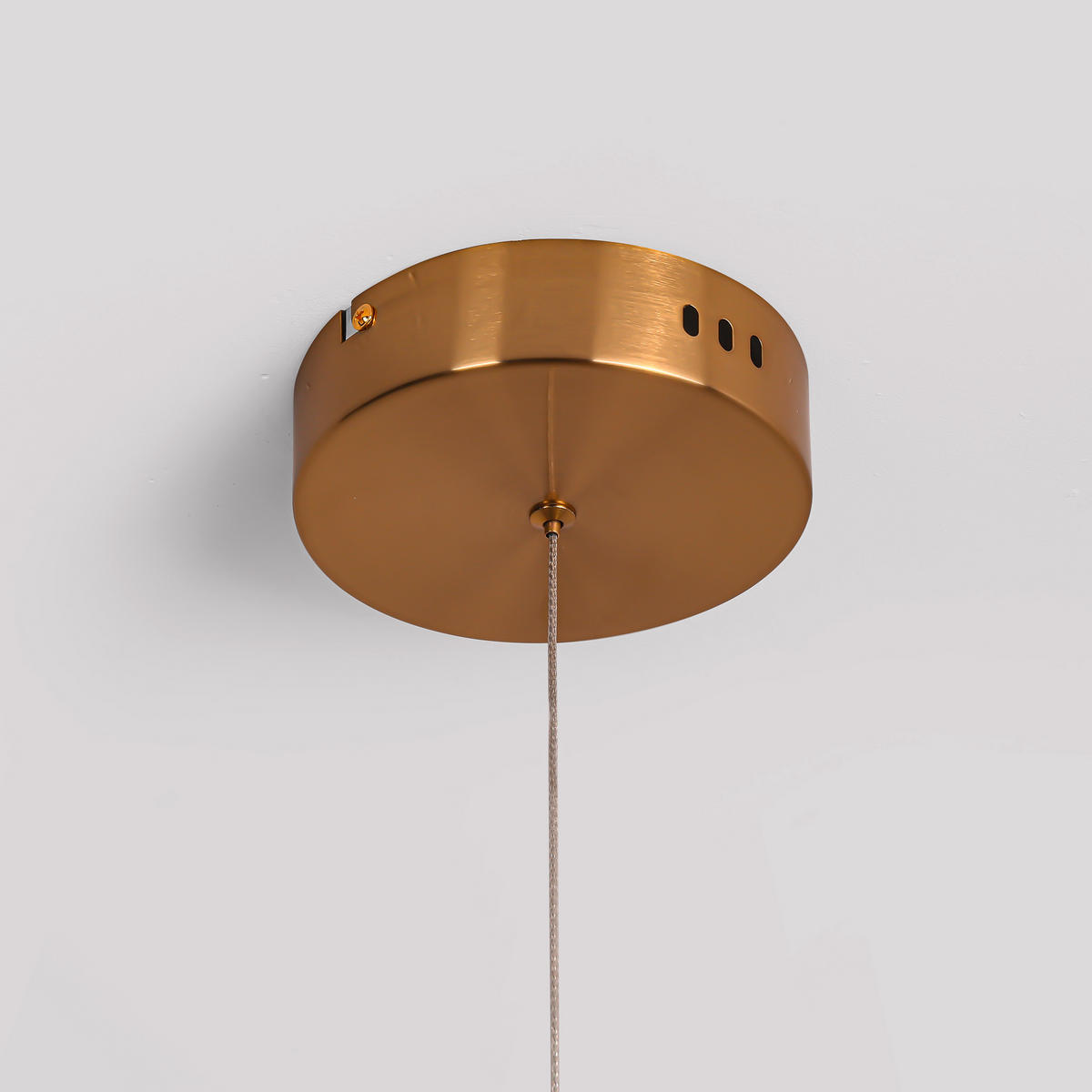 LED-HÄNGELEUCHTE 160/15/130 cm    - Goldfarben, Design, Metall (160/15/130cm)