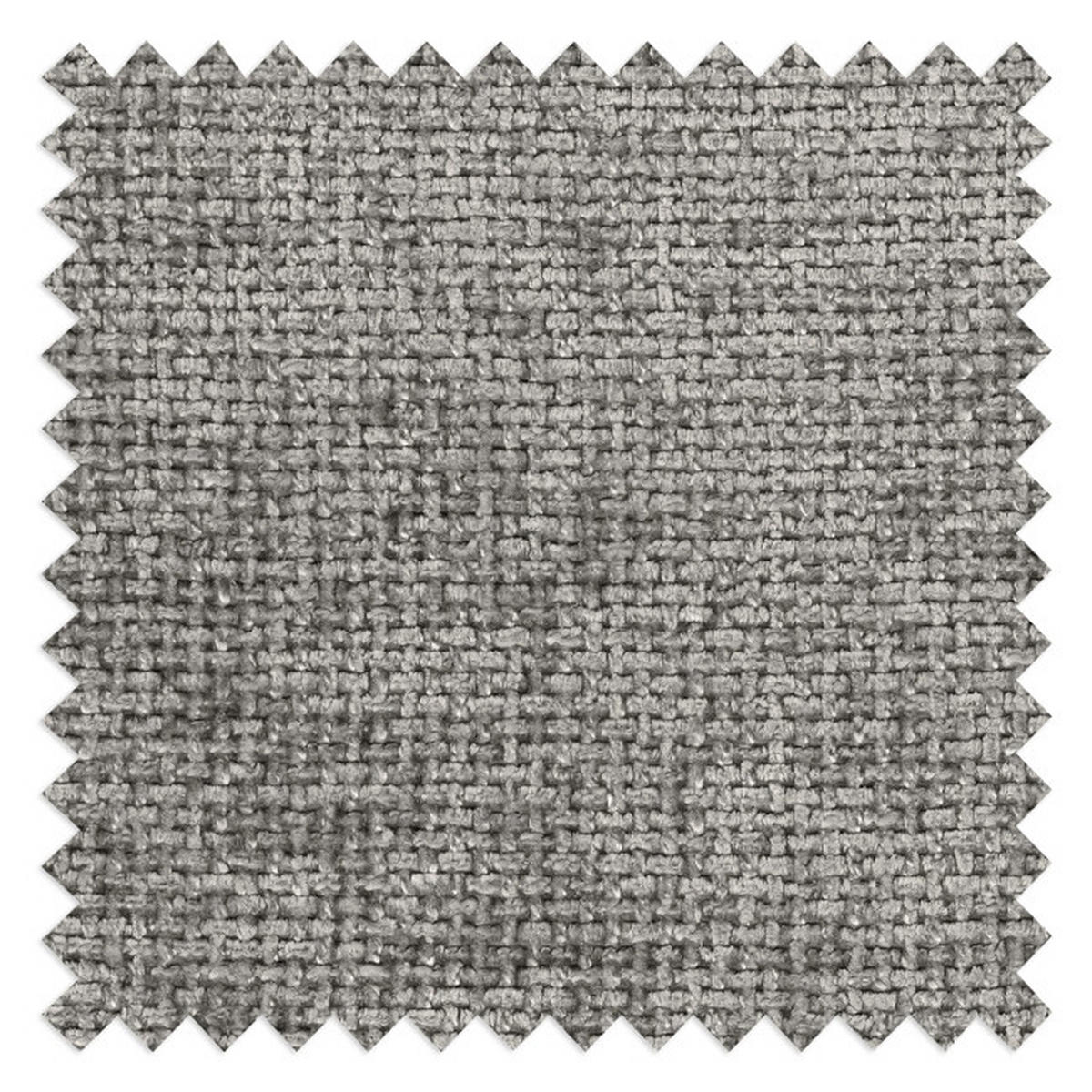 BIGSOFA in Chenille Dunkelgrau  - Dunkelgrau/Schwarz, Modern, Kunststoff/Textil (237/87/131cm) - Trendmanufaktur