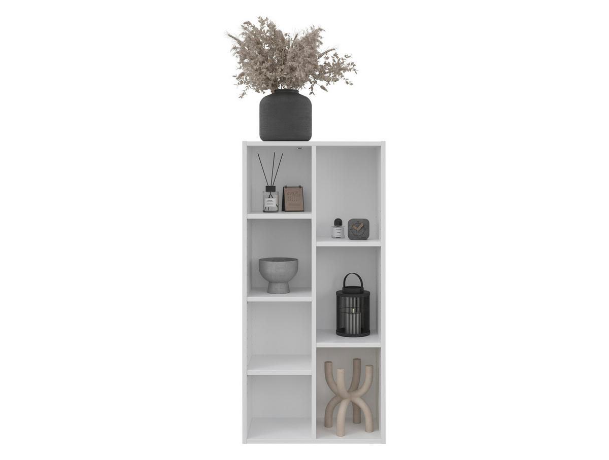 HYLLA i 50/106/26 cm vit  - vit, Basics, trämaterial (50/106/26cm) - Best Price
