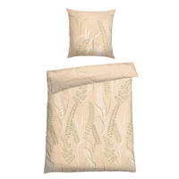 BETTWÄSCHE 2-teilig ANNIC Renforcé 135/200 cm  - Sandfarben, Basics, Textil (135/200cm)