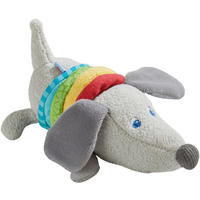 RATTERFIGUR Dackel  - Multicolor/Grau, Basics, Kunststoff (19/8/19,5cm) - Haba