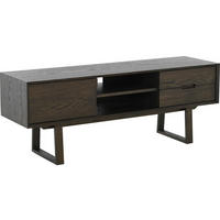 TV-BÄNK  140/52/40 cm 2 låda(or) möbler i samma serie finns att köpa till, finns i olika trädekorer  - brun, Design, trä (140/52/40cm) - Best Price