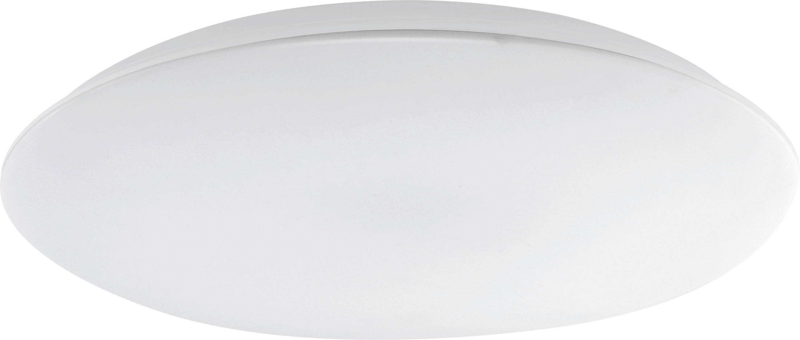 LED-DECKENLEUCHTE RIMINI 38/5,9 cm  - Weiß, Design, Kunststoff (38/5,9cm)