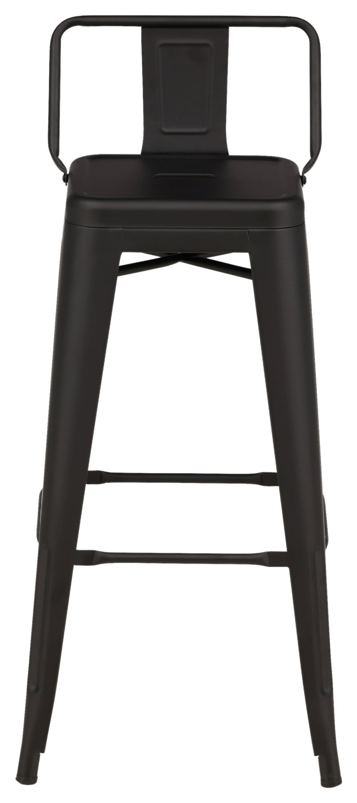 BARHOCKER-SET in Schwarz  - Schwarz, Design, Metall (43/94/43cm) - Livetastic