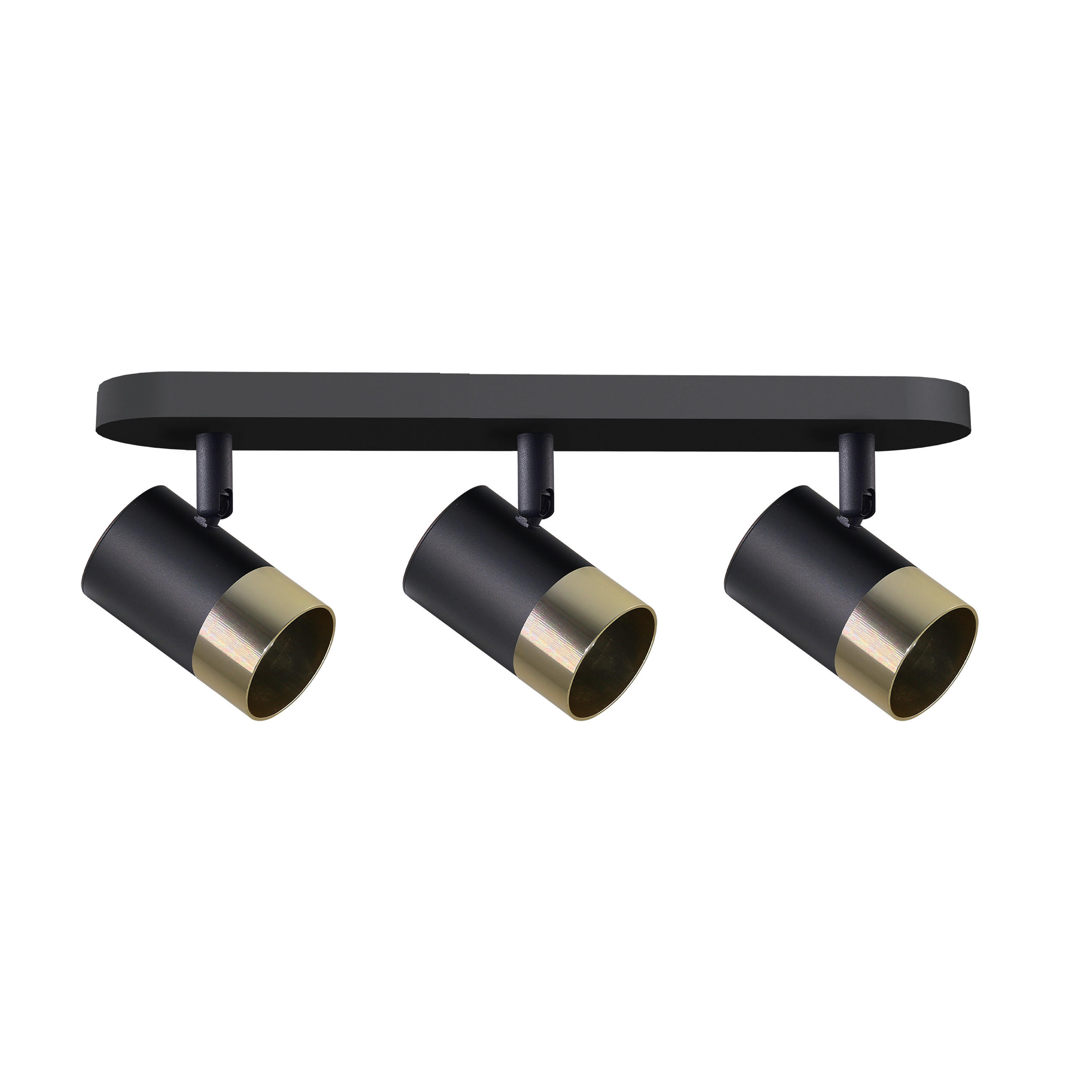 SPOTLIGHT Tobi 44/5,5/14 cm   - svart/guldfärgad, Design, metall (44/5,5/14cm)