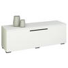 LOWBOARD  in 115/39/40 cm  - Weiss/Schwarz, Modern, Holzwerkstoff/Kunststoff (115/39/40cm) - MID.YOU