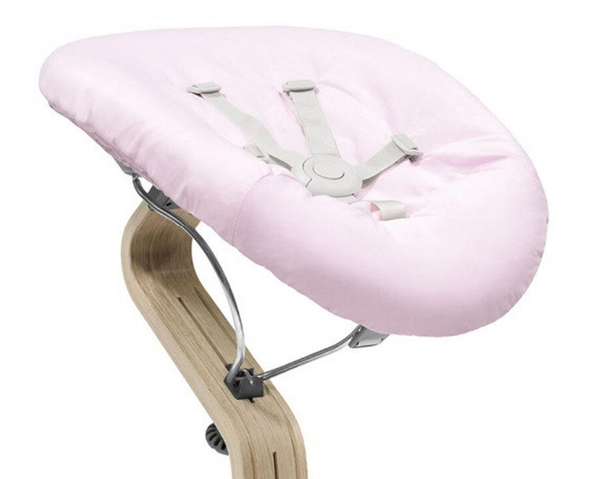 HOCHSTUHLLIEGE Nomi  - Pink/Weiß, Trend, Kunststoff/Textil (71/20/38,5cm)