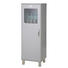 HIGHBOARD lackiert, Melamin Silberfarben - Silberfarben/Nickelfarben, Design, Glas/Holzwerkstoff (50/143/41cm) - CARRYHOME