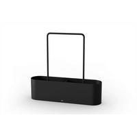 FLASCHENTRÄGER - Schwarz, Basics, Metall (38,5/35,5/9,5cm) - Zack