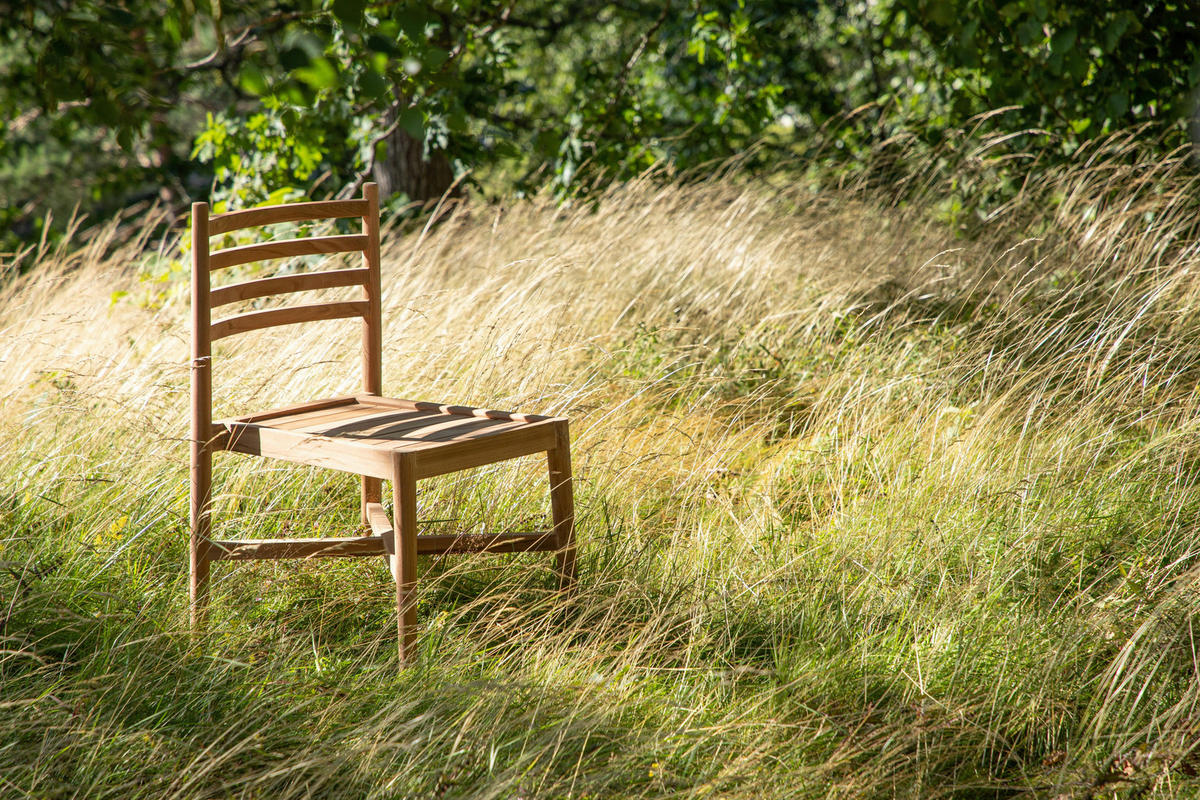 STAPELSESSEL Teakholz Teakfarben  - Teakfarben, KONVENTIONELL, Holz (50/81/52cm) - Gardenson