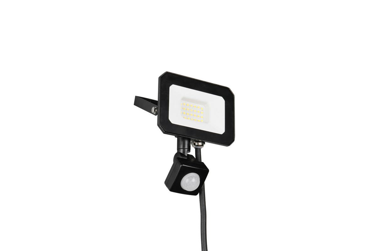 AUSSENWANDLEUCHTE - Weiss/Schwarz, Design, Glas/Metall (14/12/11cm)