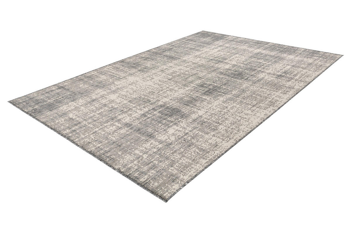 FLACHWEBETEPPICH 160/230 cm Silberfarben rechteckig  - Silberfarben, Basics, Textil (160/230cm) - Kayoom