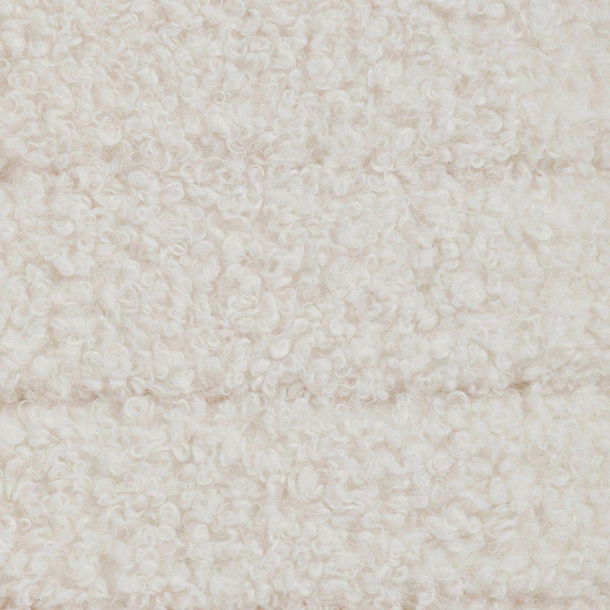 HOCKER in Textil, Holzwerkstoff Weiss  - Weiss, Trend, Holzwerkstoff/Textil (41/39/46cm) - Xora