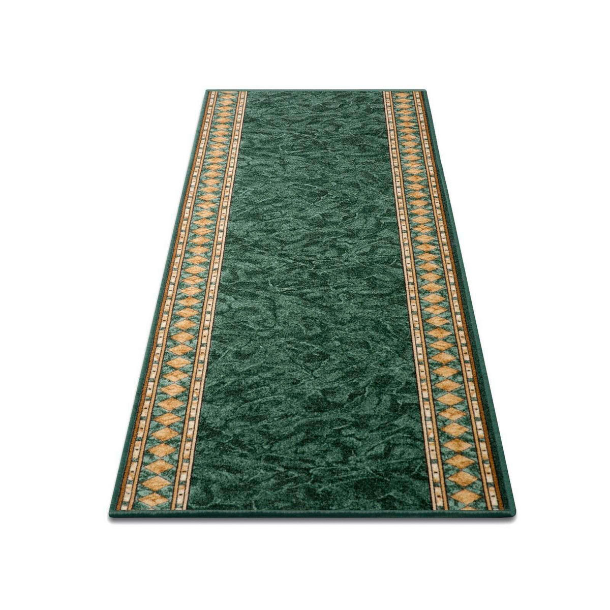 LÄUFER 80/250 cm FD  - Grün, KONVENTIONELL, Kunststoff/Textil (80/250cm)