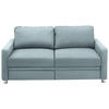 SCHLAFSOFA in Türkis  - Türkis, KONVENTIONELL, Textil/Metall (206/90/100cm) - Beldomo Style