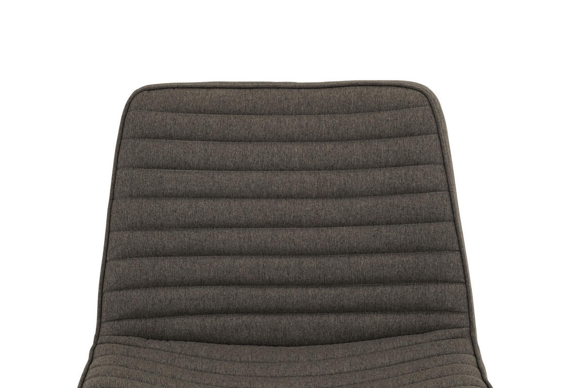 SESSEL Webstoff Grau    - Schwarz/Grau, MODERN, Textil/Metall (66/85/69cm) - P & B
