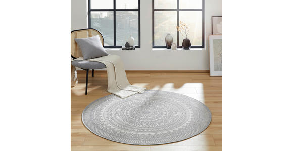 OUTDOORTEPPICH 120 cm Skara Grau  - Grau, Natur, Textil (120cm) - Novel