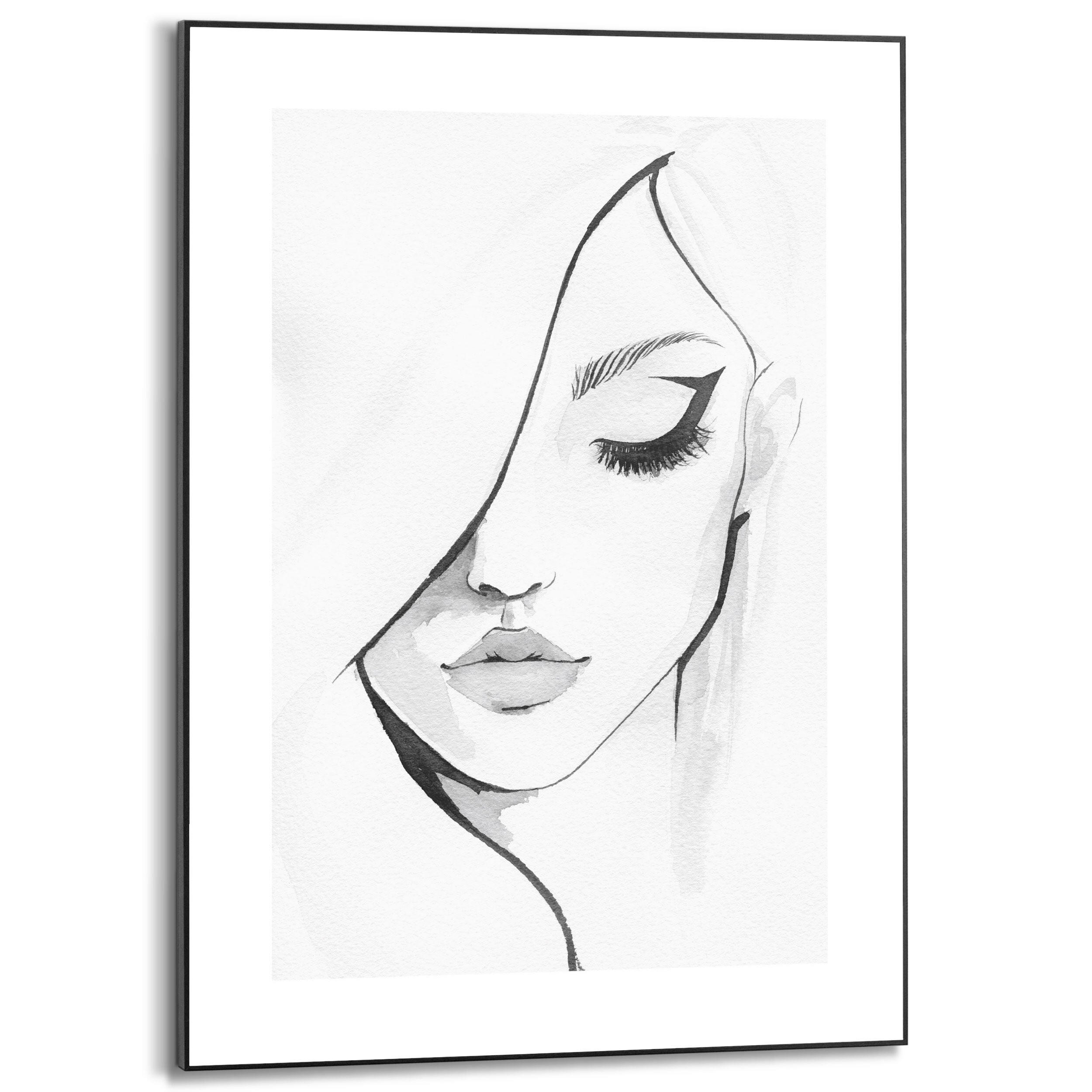 BILD  - Buchefarben/Schwarz, Trend, Holzwerkstoff (70/50/2cm) - Reinders!