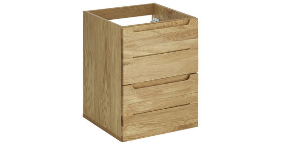 WASCHBECKENUNTERSCHRANK 42/54/42,2 cm  - Eichefarben, KONVENTIONELL, Holz/Holzwerkstoff (42/54/42,2cm) - Linea Natura