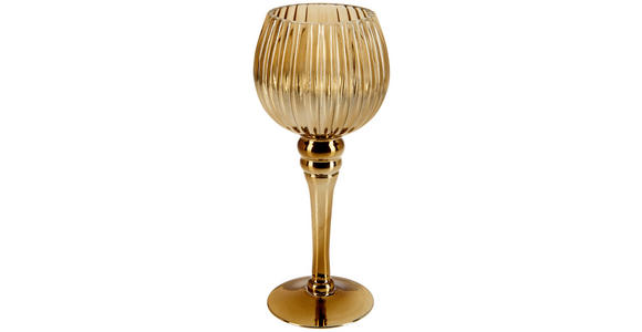 WINDLICHT - Braun, Trend, Glas (10cm) - Ambia Home