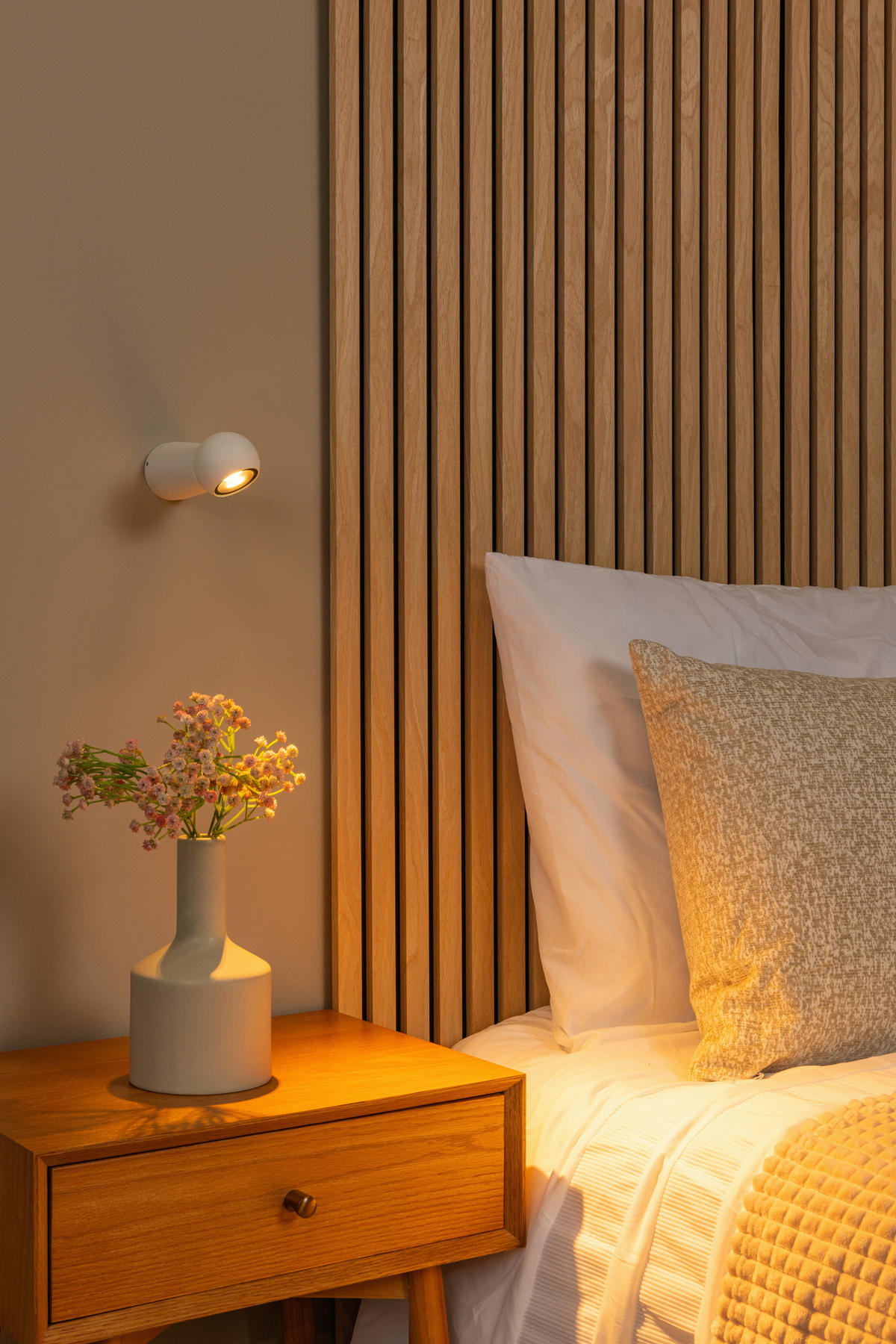 LED-WANDLEUCHTE IPSOS 6/6/15 cm  - Weiß, KONVENTIONELL, Metall (6/6/15cm) - Lucide