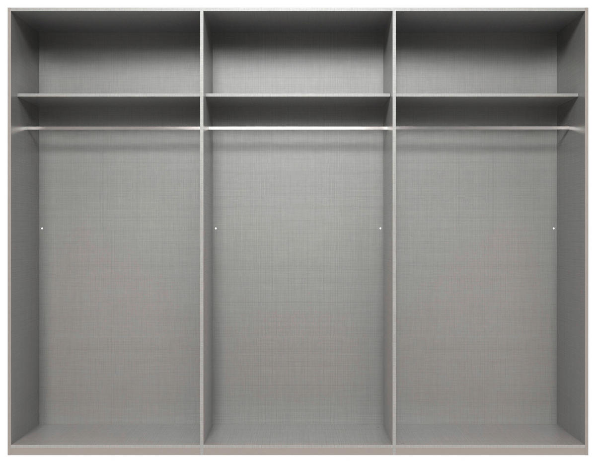 DREHTÜRENSCHRANK  in Graphitfarben, Sahara  - Graphitfarben/Sahara, MODERN, Glas/Holzwerkstoff (270/208/58cm) - Chameo