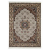 ORIENTÁLNÍ KOBEREC, 90/160 cm hnědá, krémová - krémová/hnědá, Lifestyle, textil (90/160cm) - Cazaris