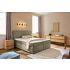 BOXSPRINGBETT 180/200 cm  in Beige  - Beige/Schwarz, Design, Kunststoff/Textil (180/200cm) - Xora