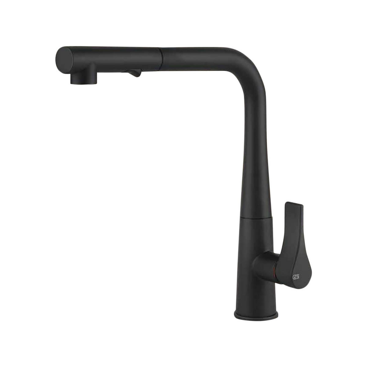 KÜCHENARMATUR - Schwarz, Basics, Metall (9,7/70,9/27,2cm) - HKT