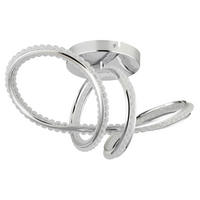 LED-DECKENLEUCHTE 50/25/25 cm   - Klar/Chromfarben, Design, Kunststoff/Metall (50/25/25cm) - Globo