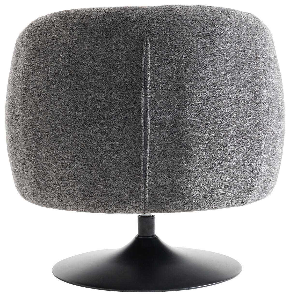 SESSEL Chenille Anthrazit    - Anthrazit/Schwarz, Design, Textil/Metall (78/76/83cm) - Carryhome