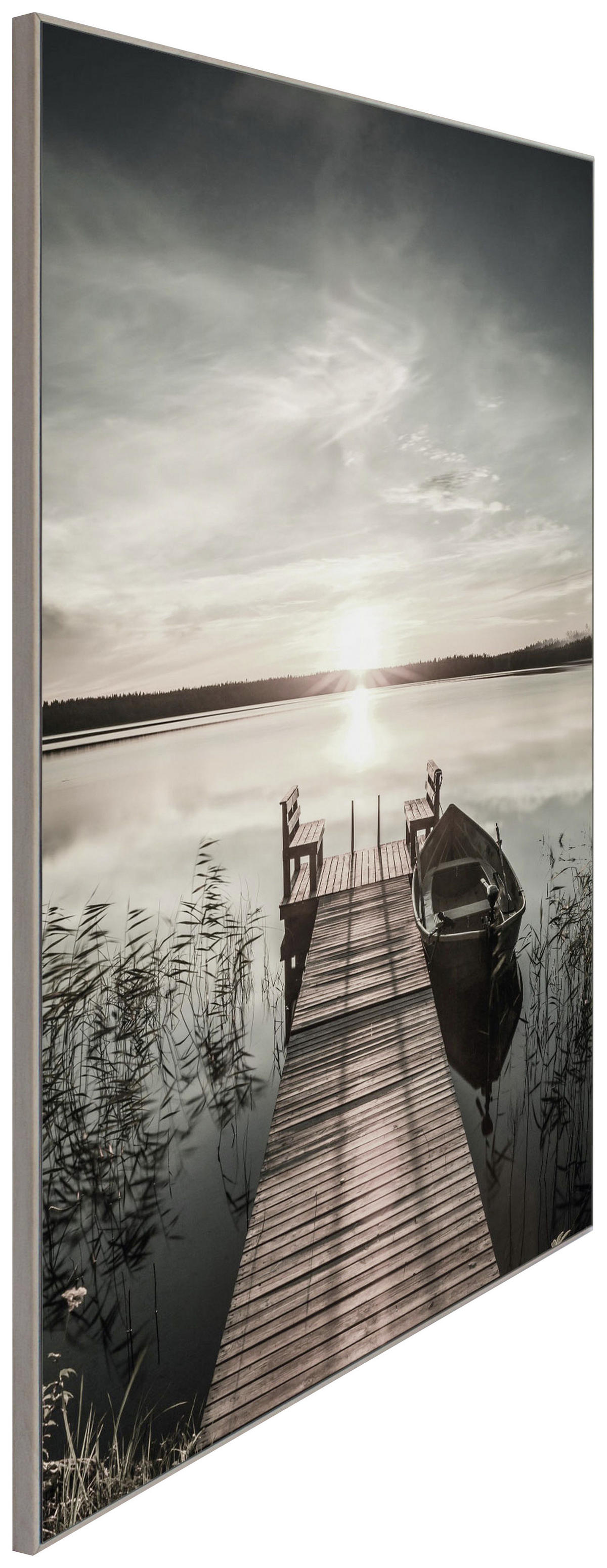 BILD Stege, Wasser  - Multicolor, KONVENTIONELL, Holzwerkstoff (70/50/2cm) - Reinders!