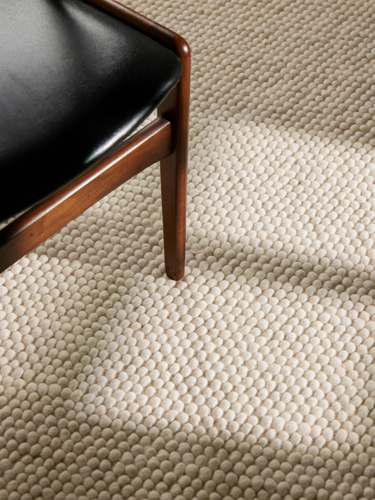 WOLLTEPPICH 200 cm Richmond Creme rund  - Creme, KONVENTIONELL, Textil (200cm) - Ted Baker