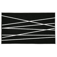 PROSTIRKA ZA KUPATILO  crna 60/100 cm  - crna, Osnovno, plastika (60/100cm) - Kleine Wolke