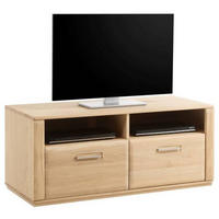 TV-ELEMENT  in 124/50/51 cm  - Eichefarben, Design, Holz/Holzwerkstoff (124/50/51cm) - Livetastic