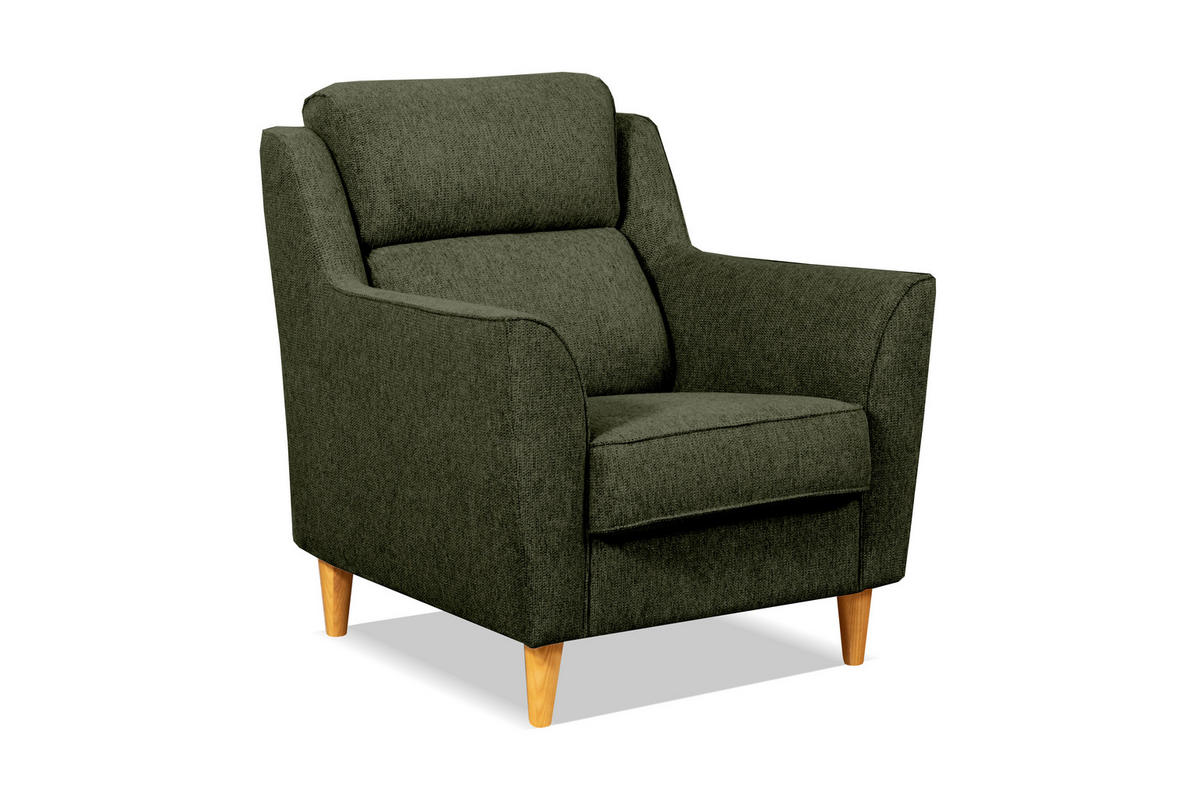 SESSEL in Grün  - Grün, Design, Textil (89/96/88cm) - Livetastic