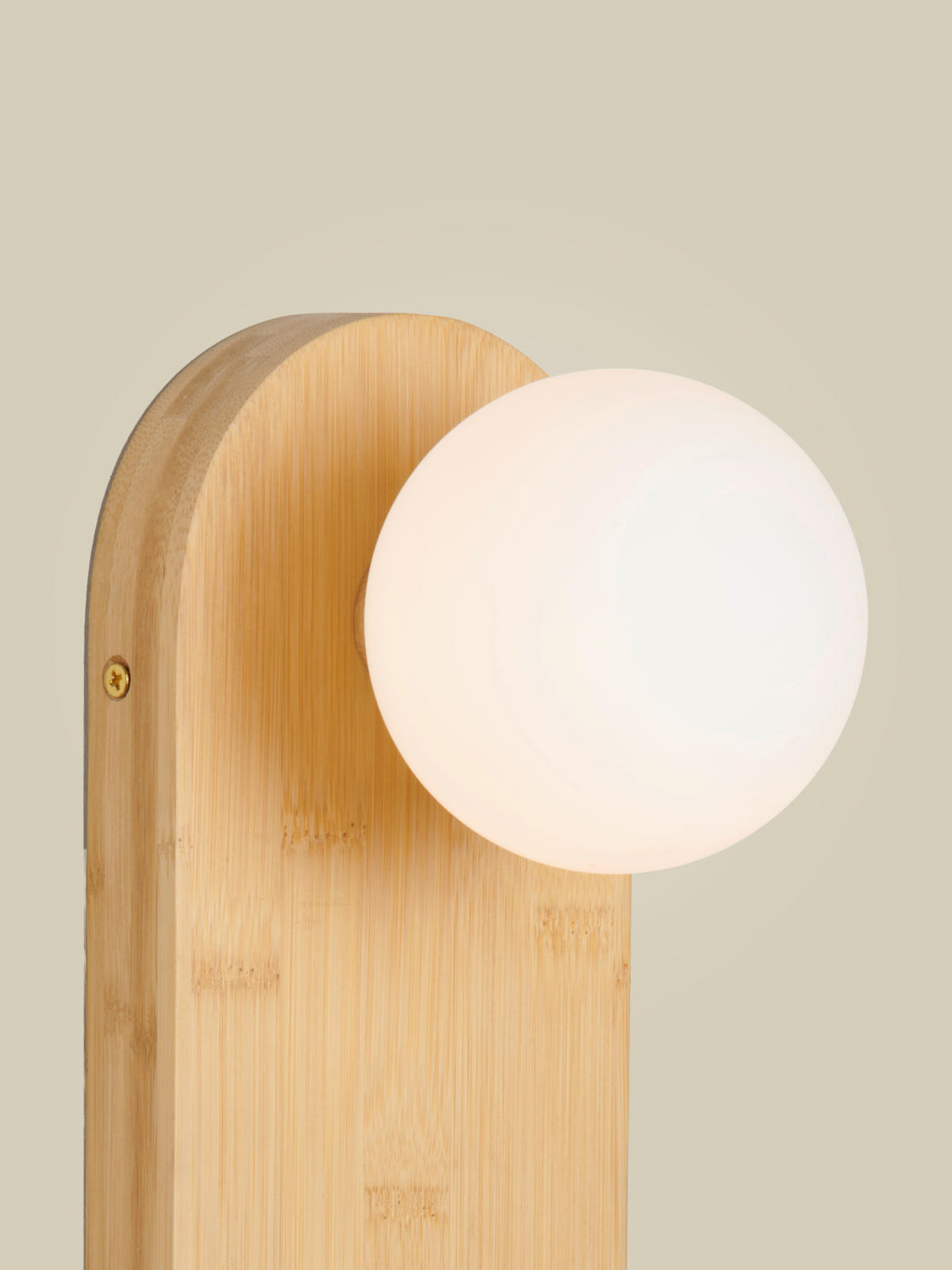 NÁSTENNÉ SVIETIDLO, 14,5/30 cm  - prírodná farba, Trend, drevo (14,5/30cm) - Good & Mojo