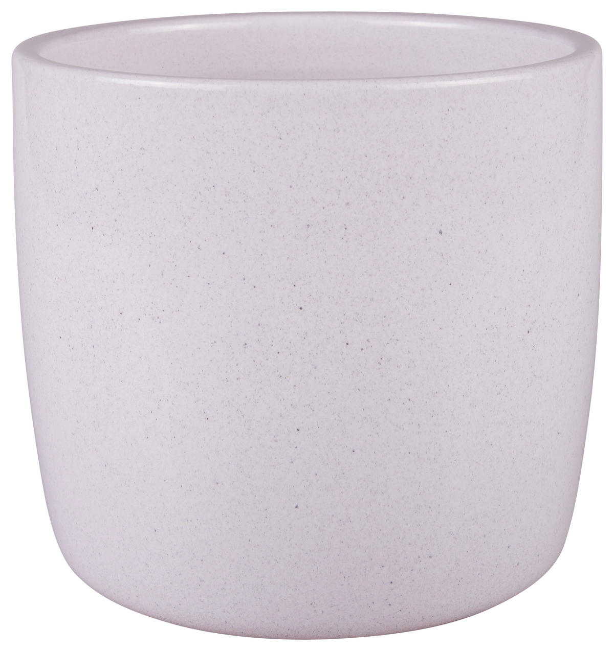 OBAL NA KVETINÁČ keramika, 18/18/16 cm - biela, Basics, keramika (18/18/16cm)