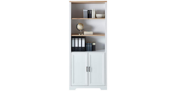AKTENSCHRANK 86/204/38 cm  - Eiche Artisan/Pinienfarben, KONVENTIONELL, Holzwerkstoff (86/204/38cm) - Carryhome