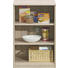 REGAL Eichefarben - Eichefarben, Design, Holzwerkstoff (55/84/36cm) - CS SCHMAL
