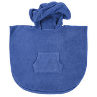 PONCHO 70/60 cm  - Blau, Trend, Textil (70/60cm) - Patinio
