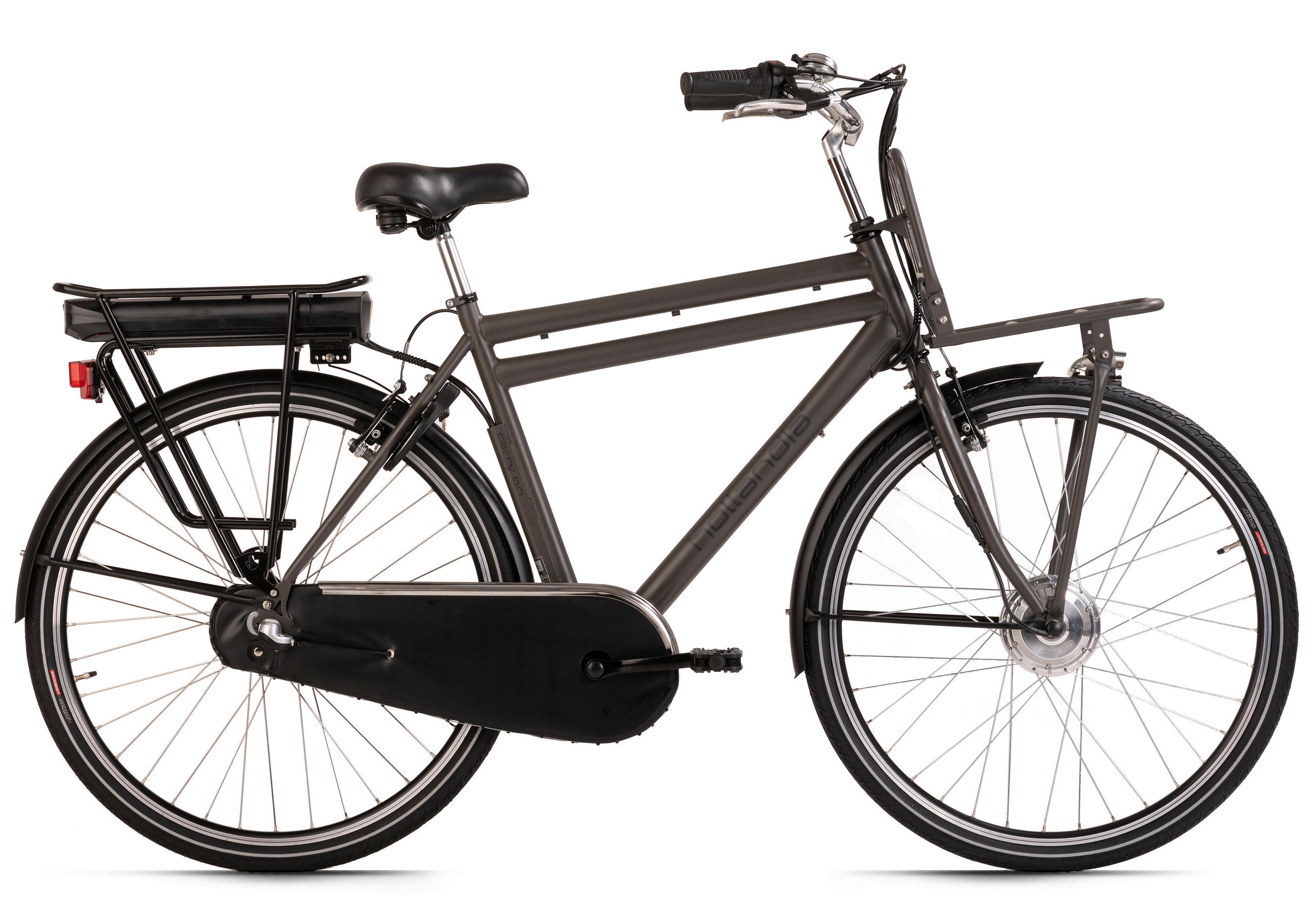 ELEKTROFAHRRAD - Grau, Basics, Metall (21/116/188cm) - Atrigo