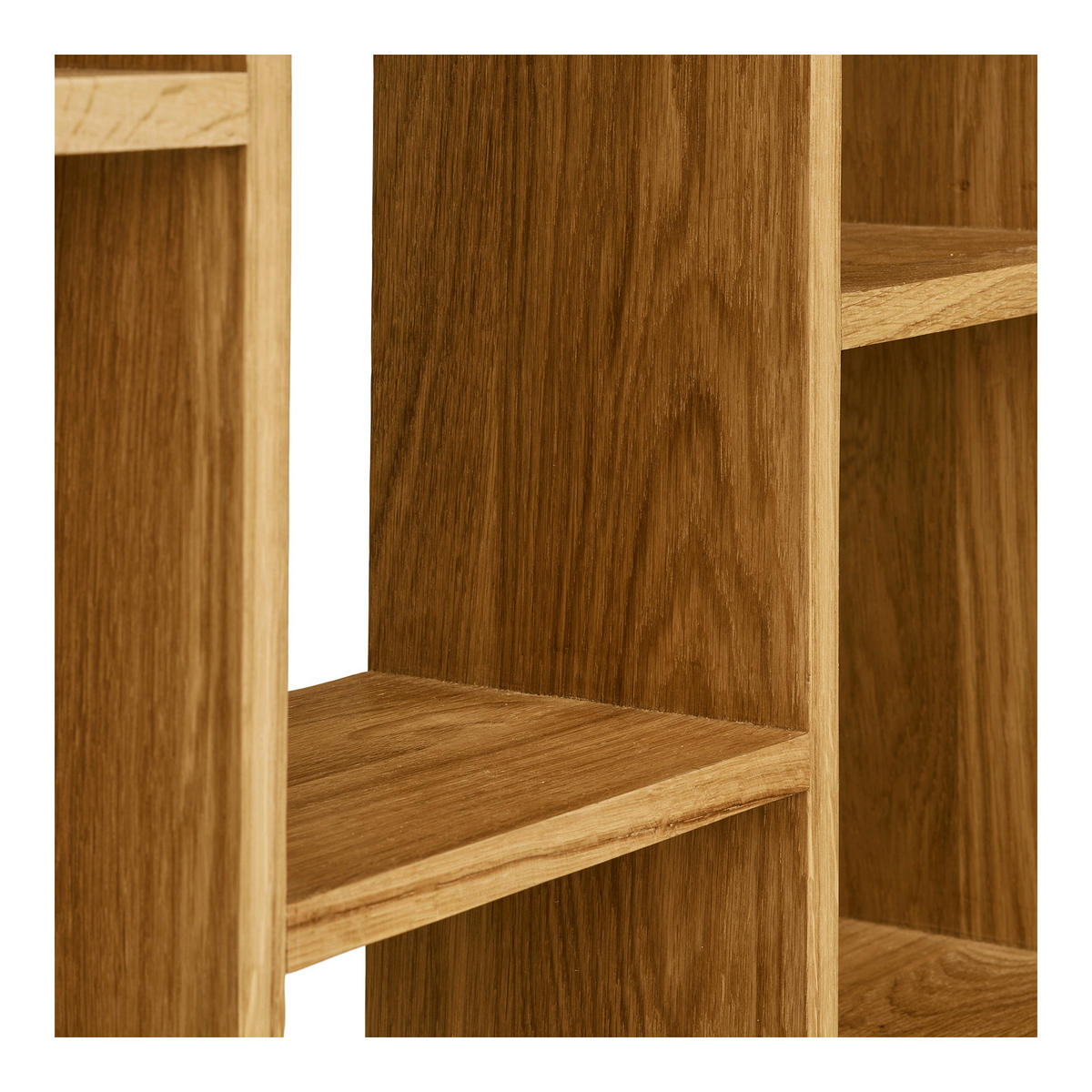WANDREGAL  - Eichefarben, Basics, Holz (70/70/15cm)