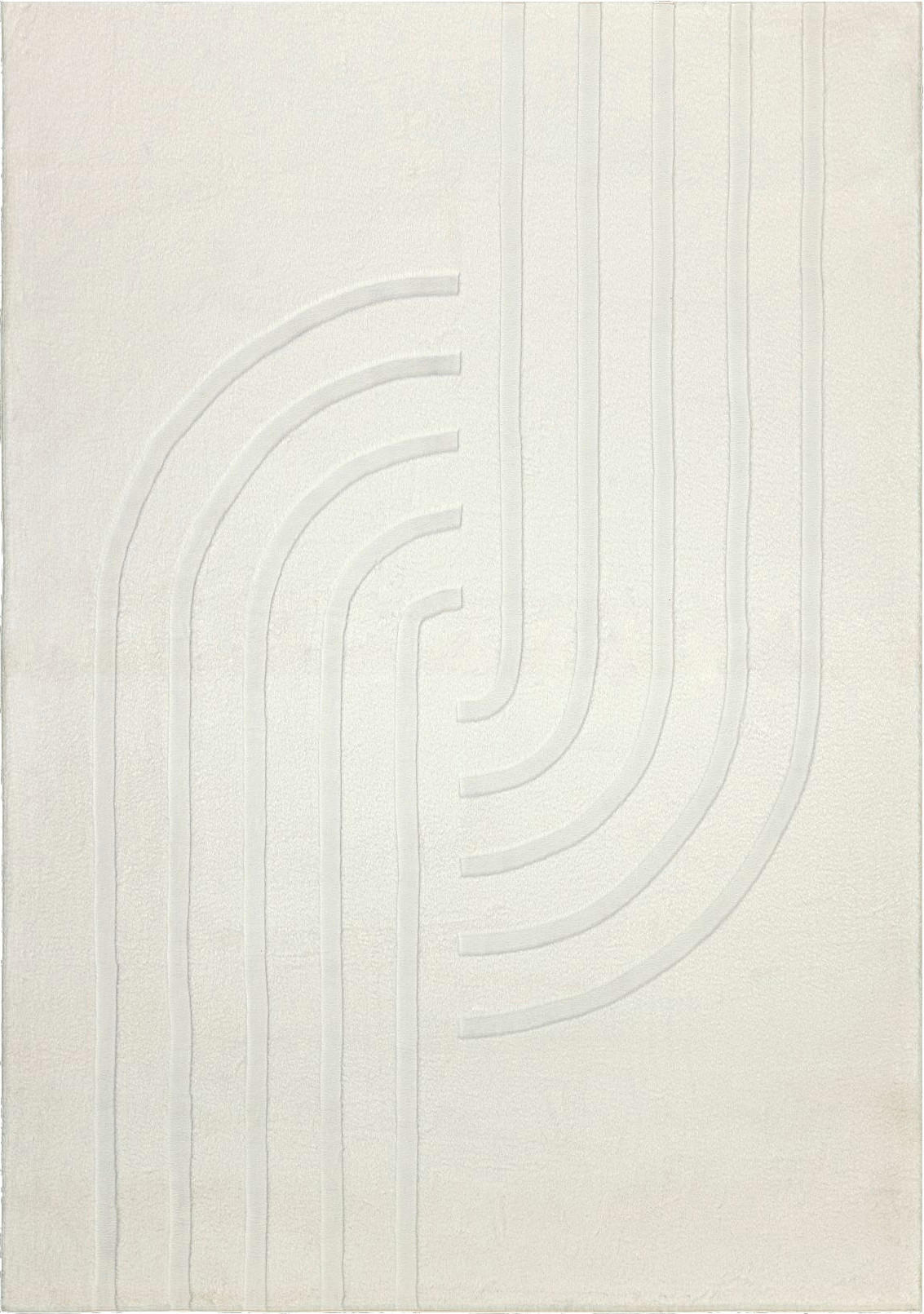 FLACHWEBETEPPICH 80/150 cm My Zen Deluxe Creme  - Creme, Basics, Textil (80/150cm) - Obsession