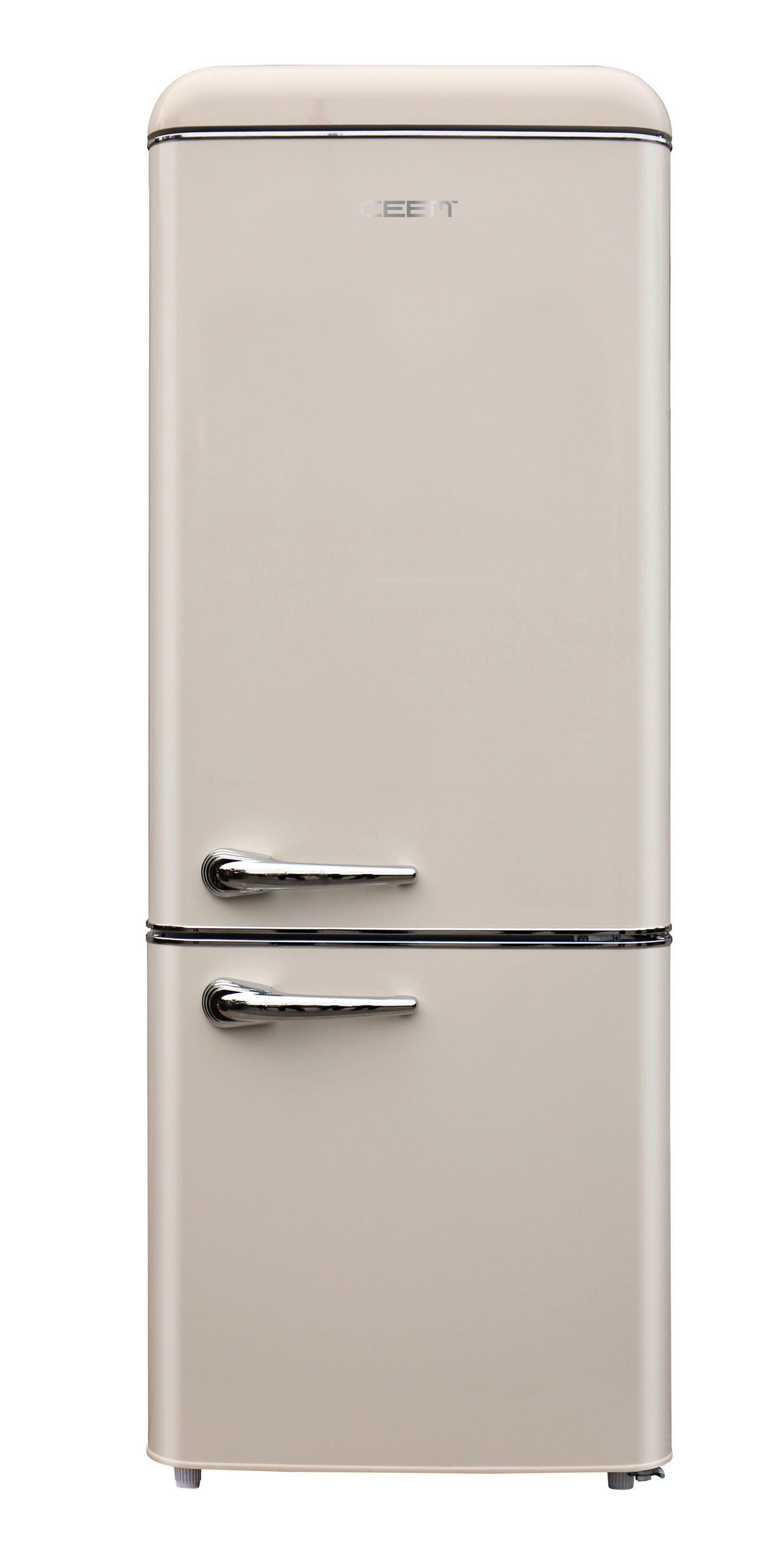 KÜHL-GEFRIER-KOMBINATION BFR 205  - Creme, Basics, Metall (54,5/149,5/58cm) - CEEM