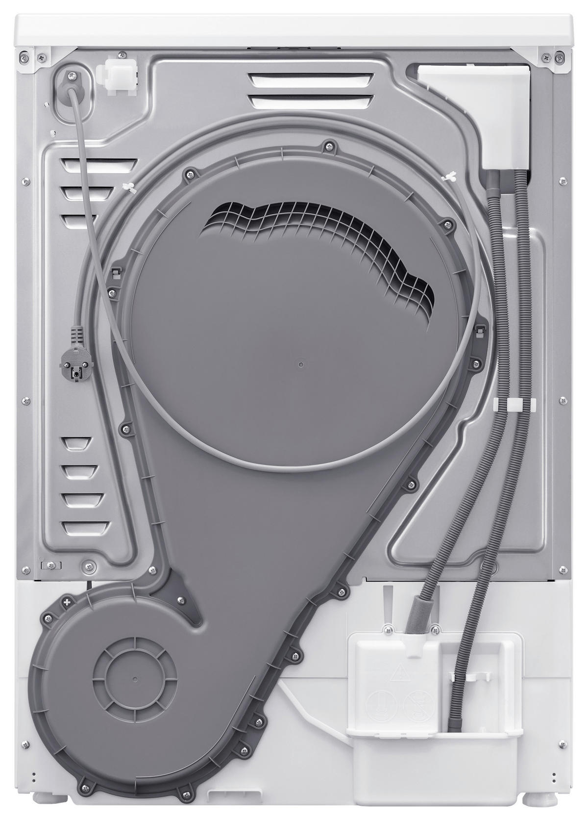 WÄRMEPUMPENTROCKNER DV90DG52A0AEEG  - Weiß, Basics, Glas/Kunststoff (60/85/60cm) - Samsung