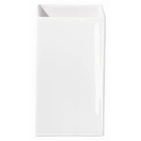 VASE  - Weiss, Basics, Keramik (8/16cm) - ASA