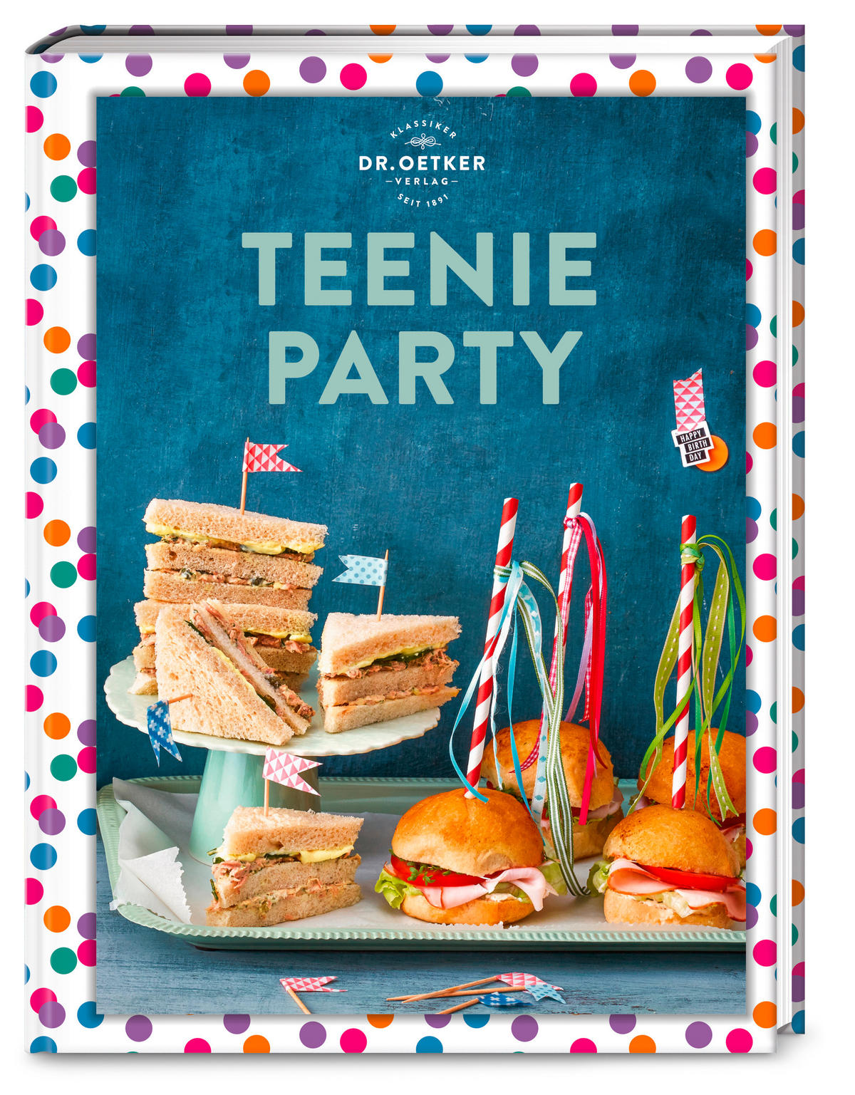 KOCHBUCH Teenie Party  - Basics, Papier (19,6/26,6/1,8cm) - Dr.Oetker